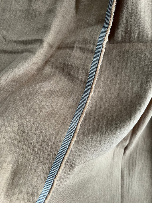 Pre washed Linen - Brown 125 X 280cm