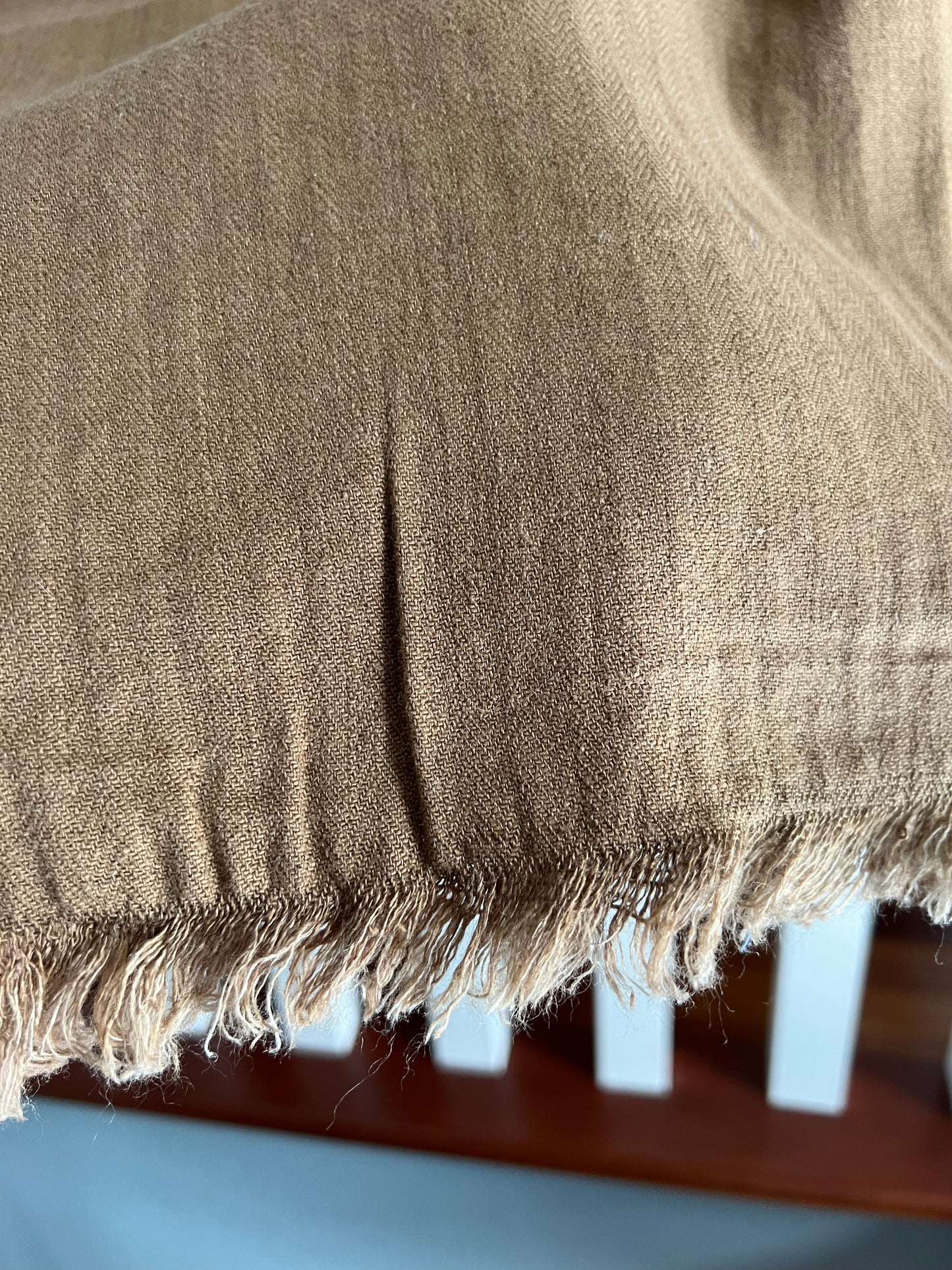 Pre washed Linen - Brown 125 X 280cm