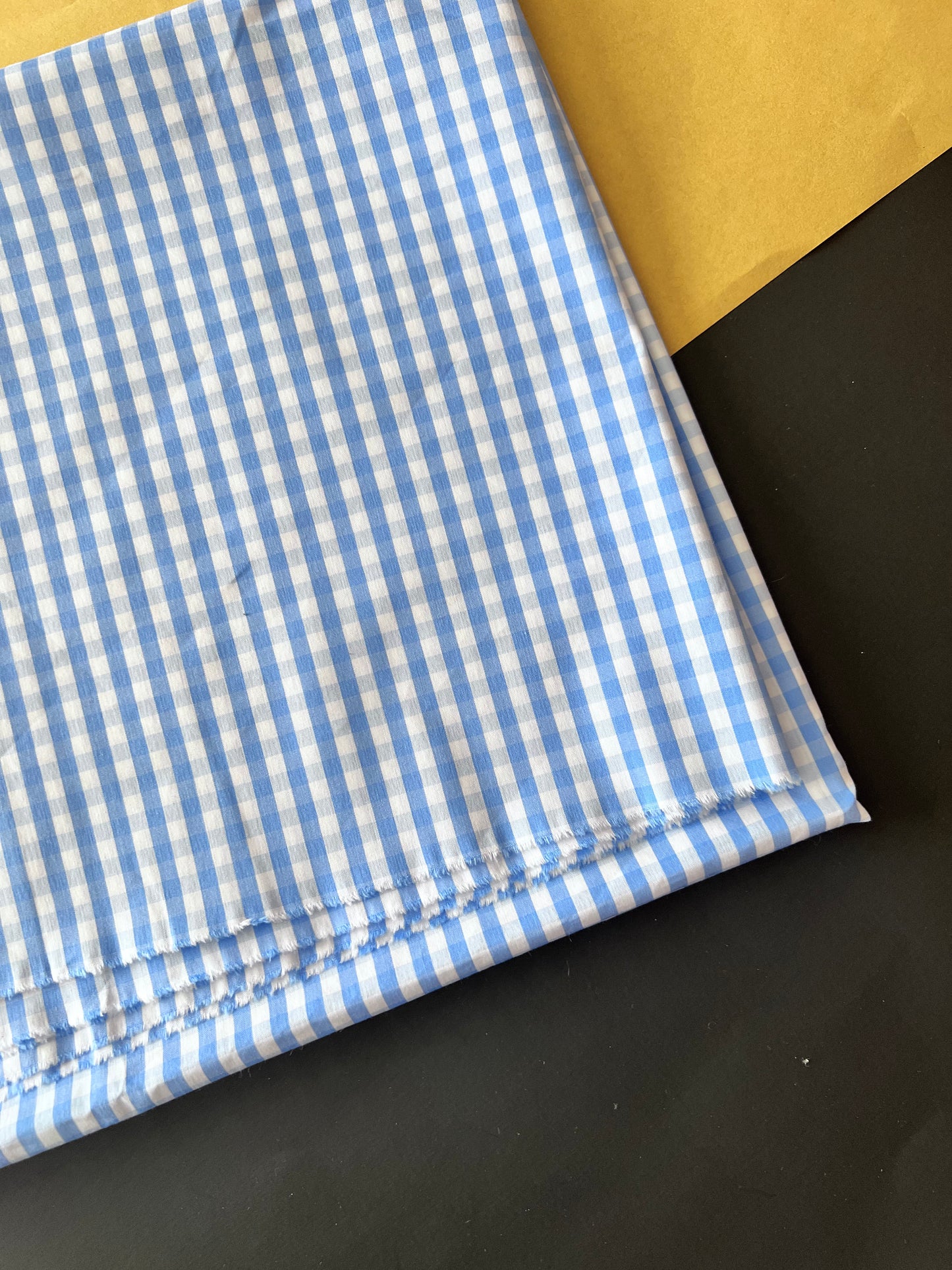 Cotton Gingham - Blue