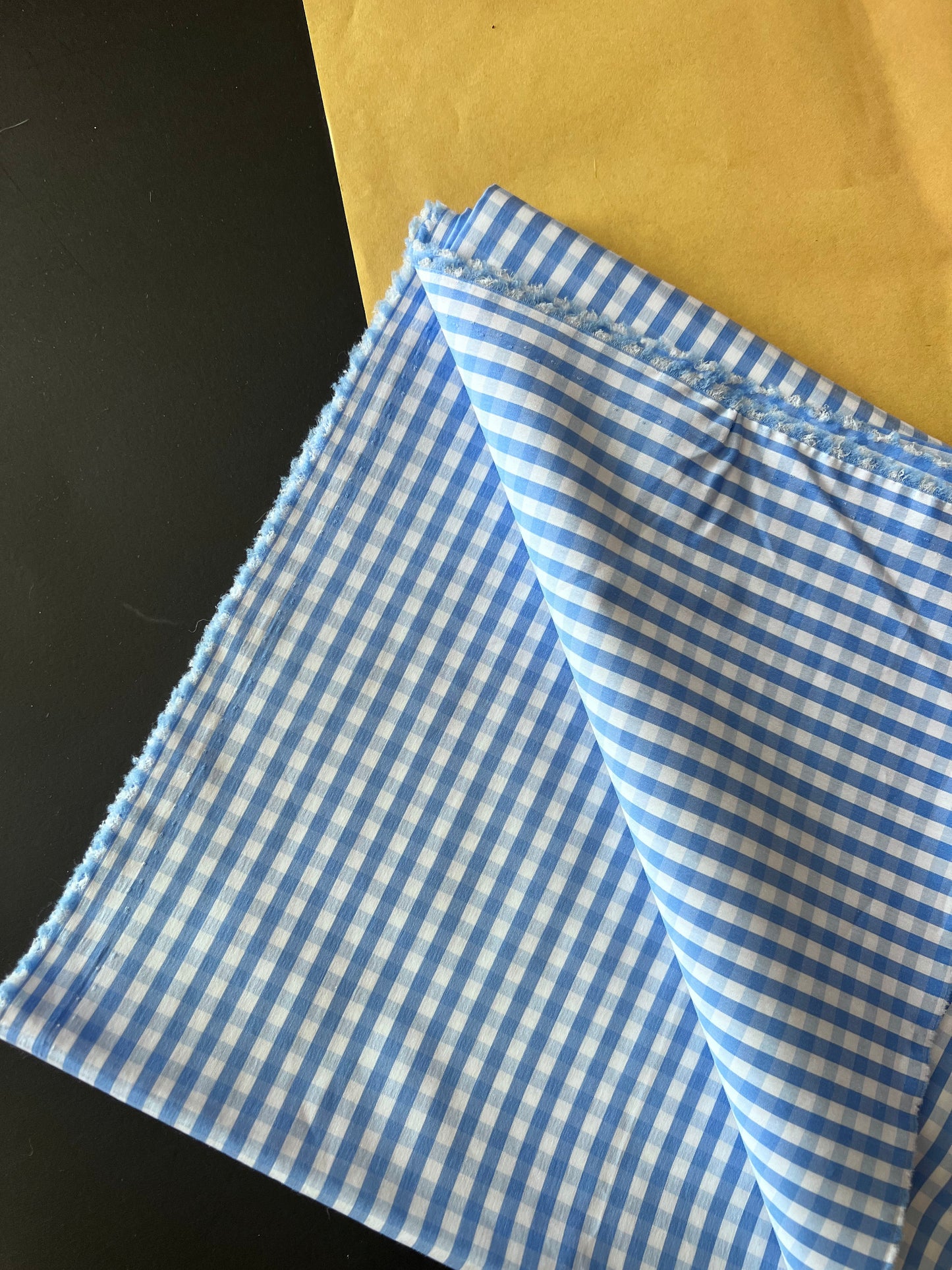 Cotton Gingham - Blue